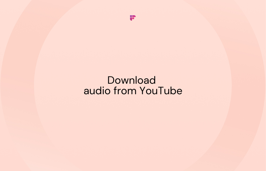 download audio from YouTube